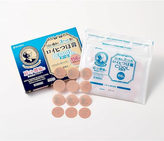 日本ROIHI-TSUBOKO 老人頭冷感鎮痛穴位貼 78枚/156枚