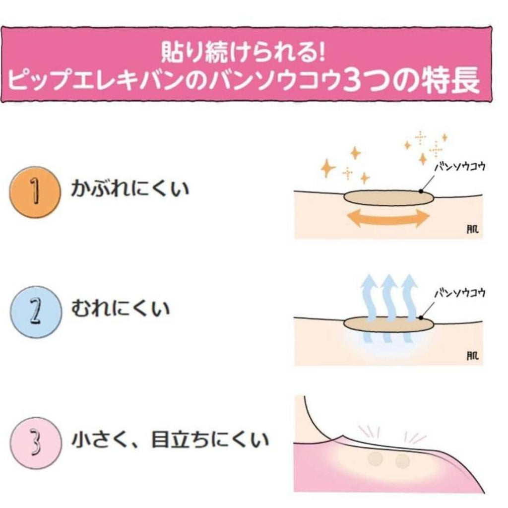 日本 Elekiban 磁力貼 48枚 加強版