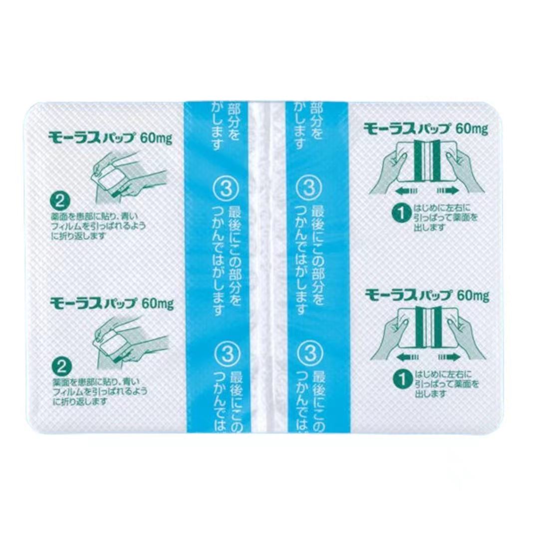 日本久光製藥Hisamitsu 親膚柔軟鎮痛消炎貼 60mg 大尺寸