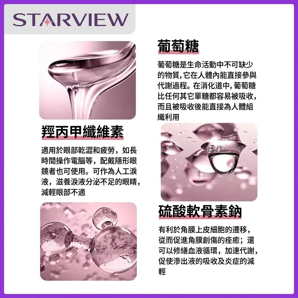 樂敦眼藥水小粉花隱形眼鏡眼藥水美瞳眼藥水緩解視疲勞人工淚液8ml
